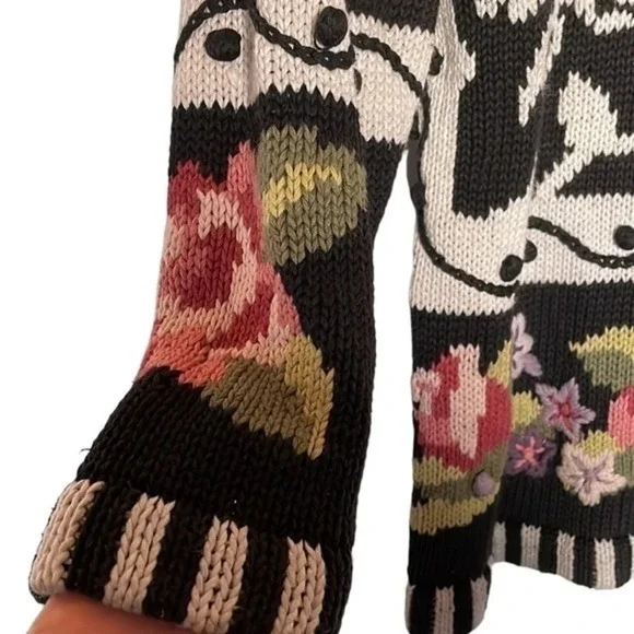 VINTAGE 90s Oversized Sweater Size Medium (M) - Picture 6 of 8